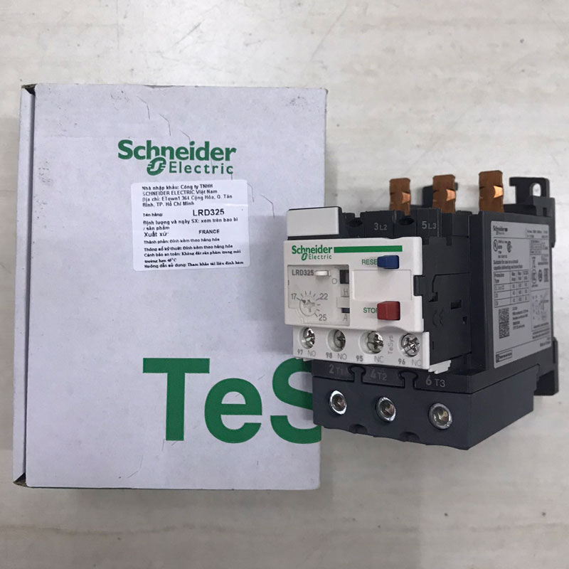 LRD325 Relay nhiệt TeSys loại LRD Schneider