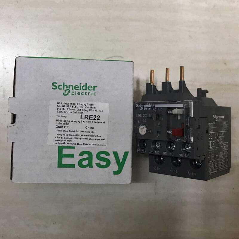 LRE21 Relay nhiệt EasyPact loại TVS LRE Schneider
